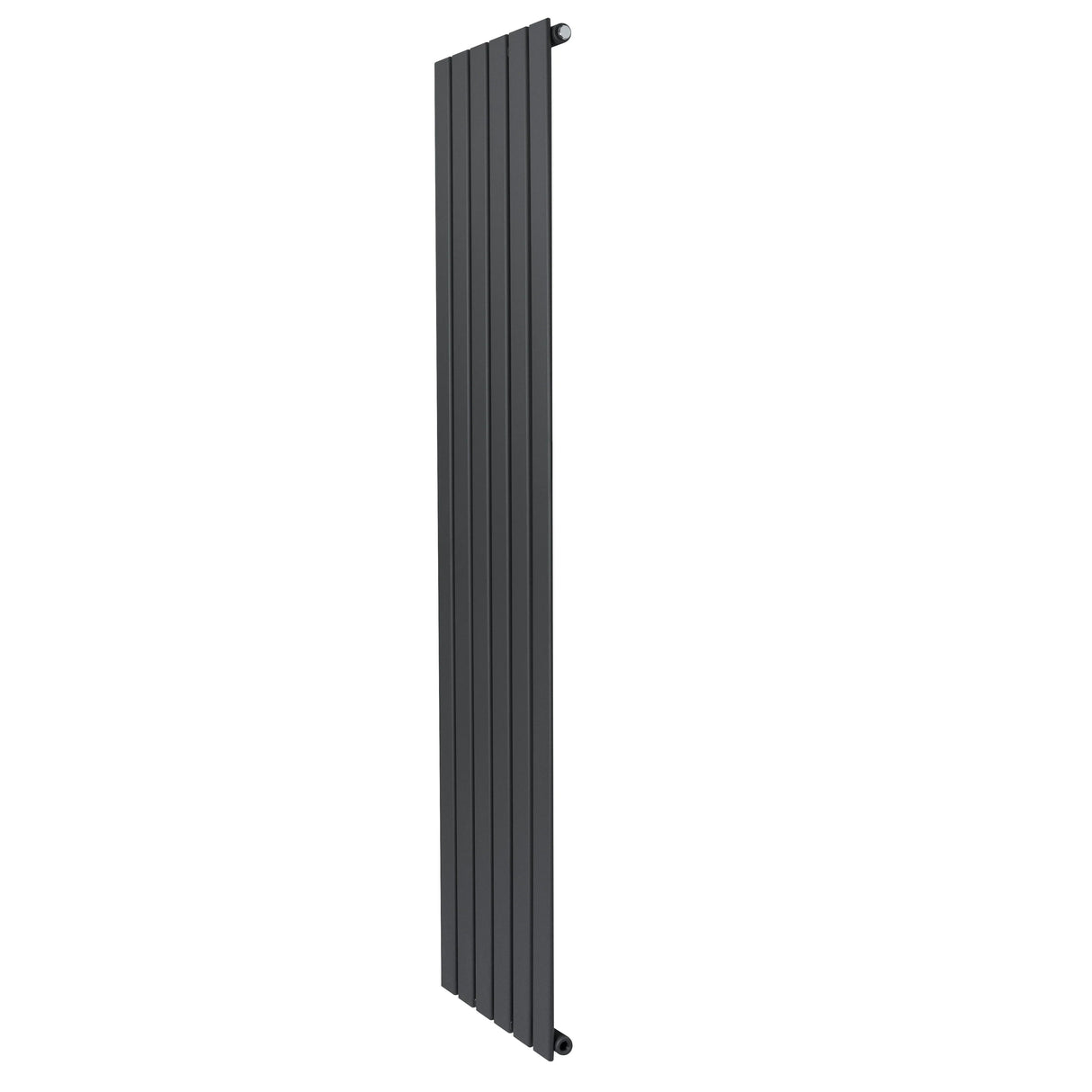 Flat Single Column Radiator - 1800 x 420mm - Anthracite Grey