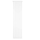 Flat Single Column Radiator - 1800 x 420mm - White