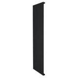 Flat Single Column Radiator - 1800 x 560mm - Black