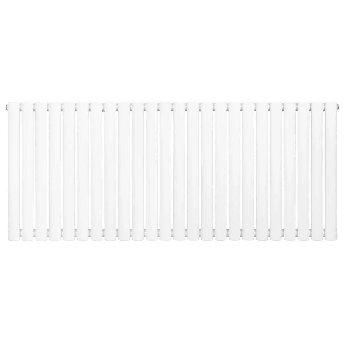 Oval Single Column Radiator - 600 x 1440mm - White