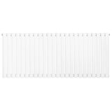 Oval Single Column Radiator - 600 x 1440mm - White