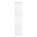 Oval Single Column Radiator - 1600 x 360mm - White