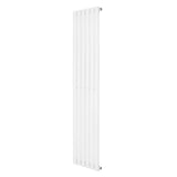 Oval Single Column Radiator - 1600 x 360mm - White