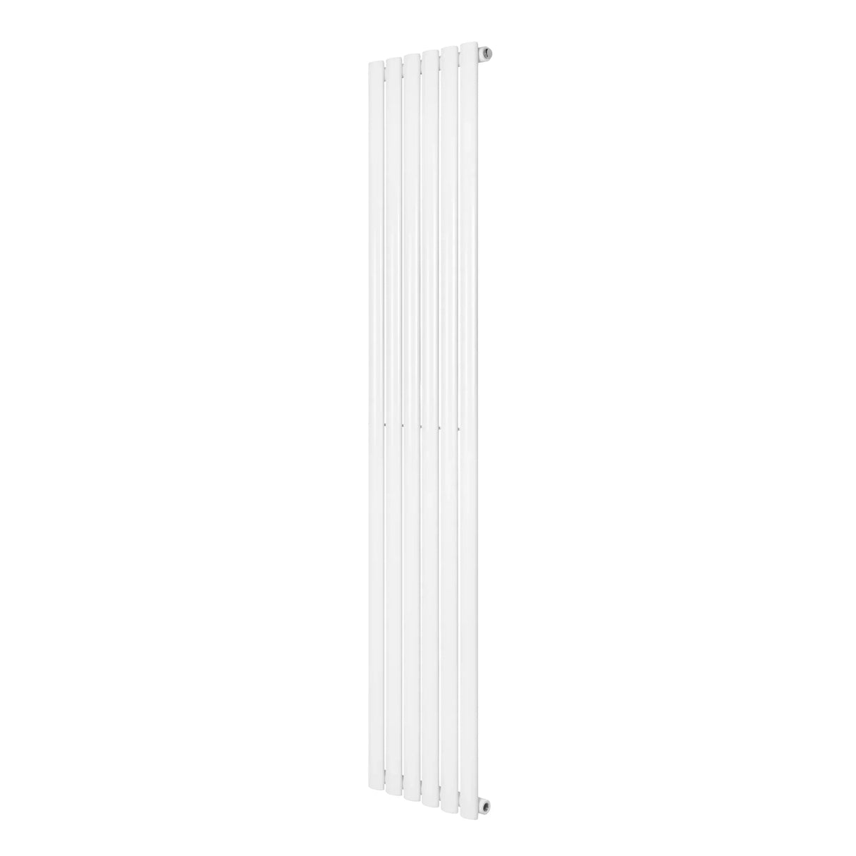 Oval Single Column Radiator - 1800 x 360mm - White