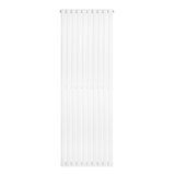 Oval Single Column Radiator - 1800 x 600mm - White