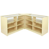 Libra Maple Shop Counter & Retail Display Set