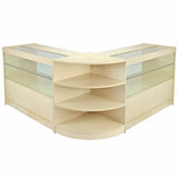 Orion Maple Shop Counter & Retail Display Set