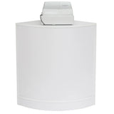 Zodiac Brilliant White Shop Counter & Retail Display Set