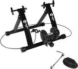 Velo Pro Black Magnetic Turbo Trainer with Mat