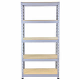 3 x Q-Rax Metal Racking Units 90 x 50 x 180cm Grey