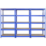10 x Q-Rax 90 x 50 x 180cm Blue