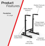 Parallettes Dip Bars XL