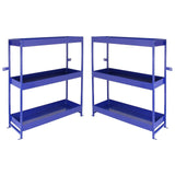 Monster Racking Lightning Metal Van Shelving Unit Duo