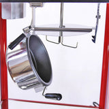 KuKoo 8oz Popcorn Machine & Candy Floss Machine with Carts