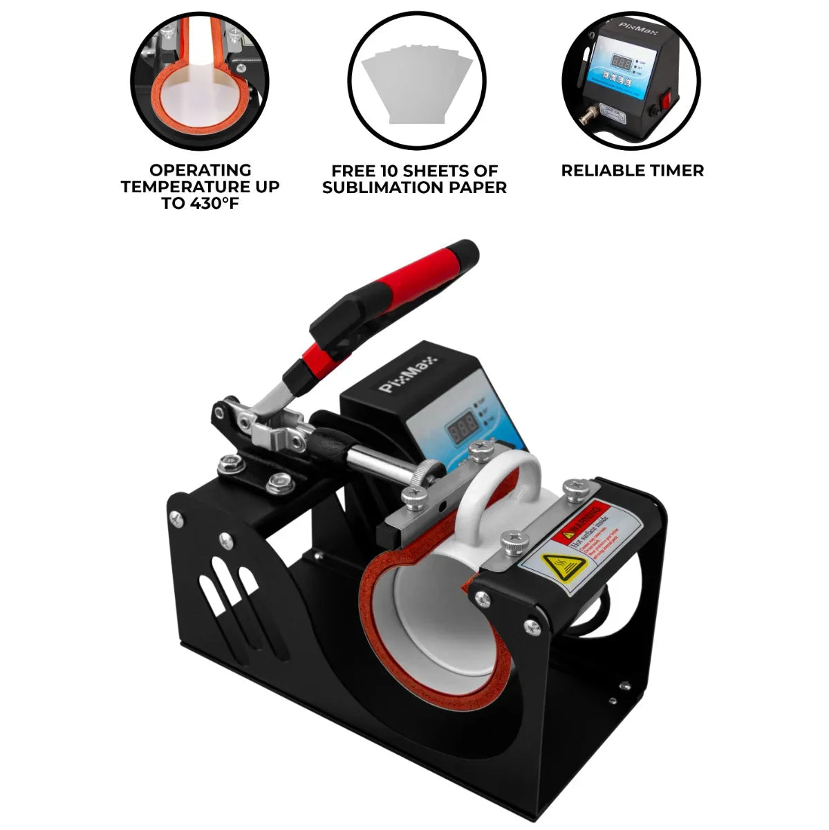 PixMax Sublimation Mug Press