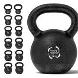 Body Revolution 12 kg Cast Iron Kettlebells