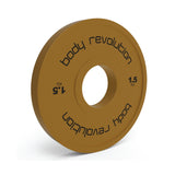 2 x 1.5kg Fractional Bumper Plates