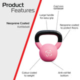 Body Revolution 6kg Neoprene Kettlebells
