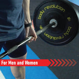 Body Revolution Olympic Black Bumper Plate 80kg Bundle