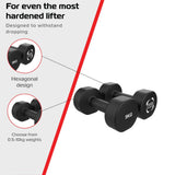 2 x 5KG Neoprene dumbbells