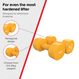 2 x 6KG Neoprene dumbbells
