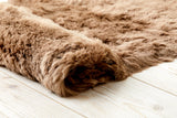 Teddy Bear Brown Shearling Yin Yoga Mat - Naturally beautiful. Free UK next day shipping and gift box.