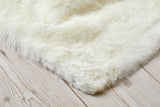 Ivory Shearling Yoga Mat - Quiet Luxury. Free next day UK shipping and Luxury Gift Box.