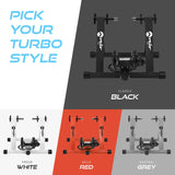 Velo Pro Black Magnetic Turbo Trainer with Mat