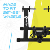 Velo Pro Red Magnetic Turbo Trainer with Mat