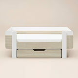 Flair Alfie Wooden Toddler Bed White & Oak