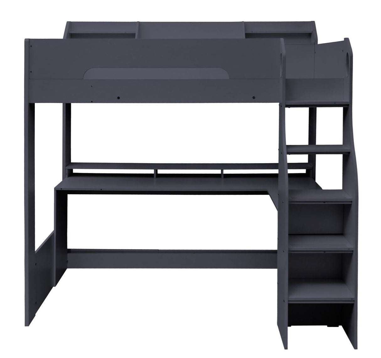 Flair Skyhigh Single Gaming High Sleeper Anthracite
