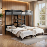 Flair Axton Metal Triple Bunk Bed