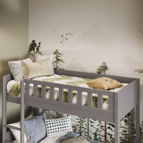 Flair Bea Shorty Wooden Bunk Bed Grey