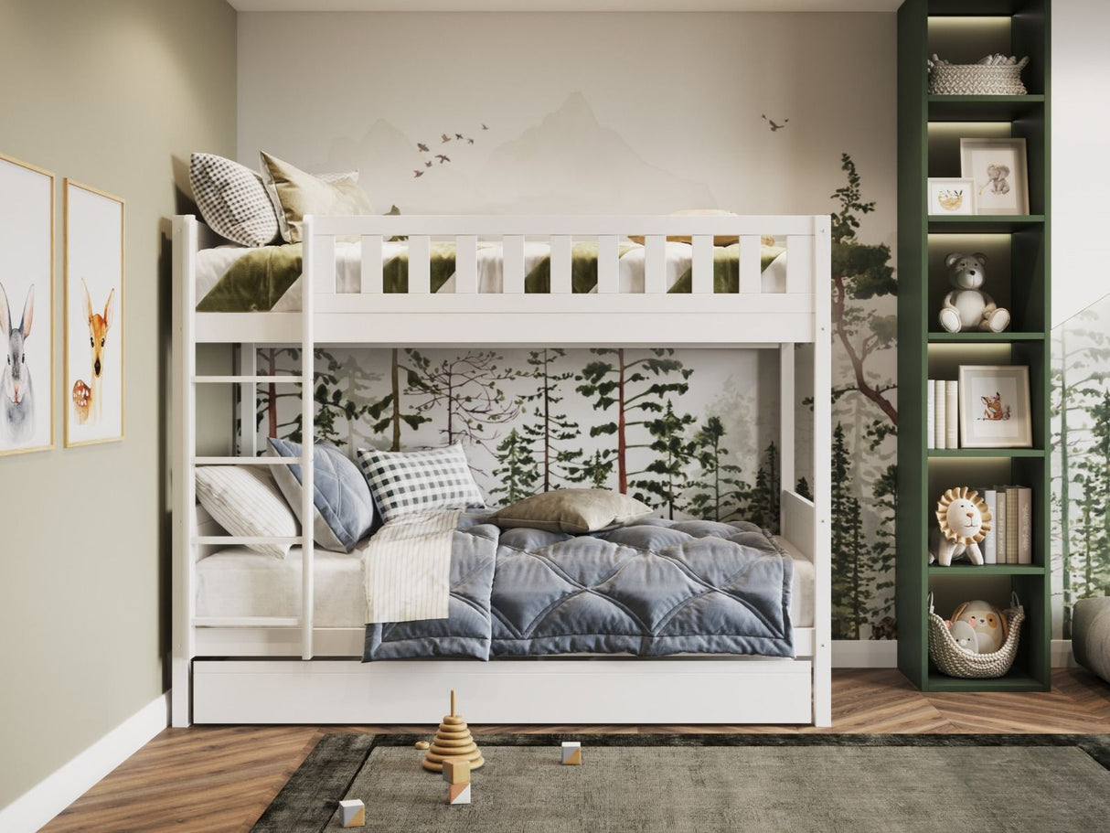 Flair Bea Wooden Bunk Bed White