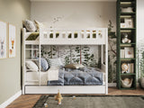 Flair Bea Wooden Bunk Bed White