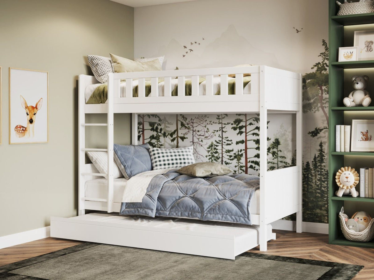 Flair Bea Wooden Bunk Bed White