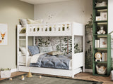 Flair Bea Wooden Bunk Bed White