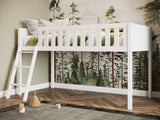 Flair Bea Mid Sleeper Cabin Bed White