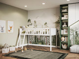 Flair Bea Mid Sleeper Cabin Bed White