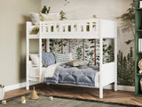Flair Bea Shorty Wooden Bunk Bed White