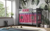 Flair Callisto Shorty Bunk Bed Grey