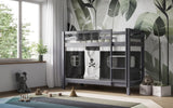 Flair Callisto Shorty Bunk Bed Grey
