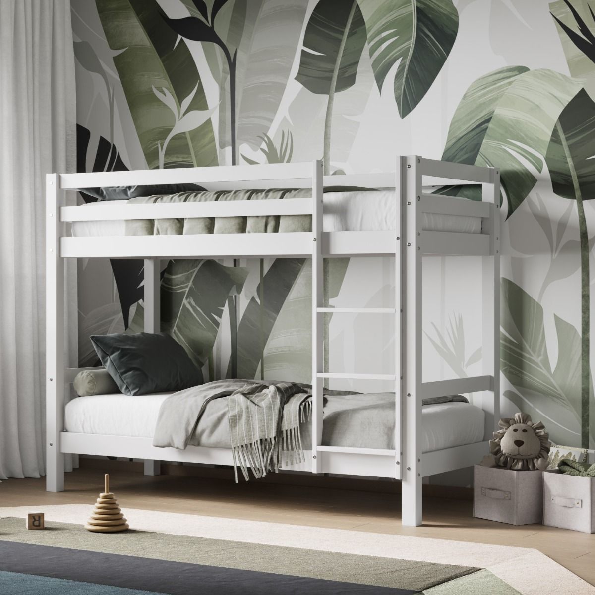 Flair Callisto Shorty Bunk Bed White