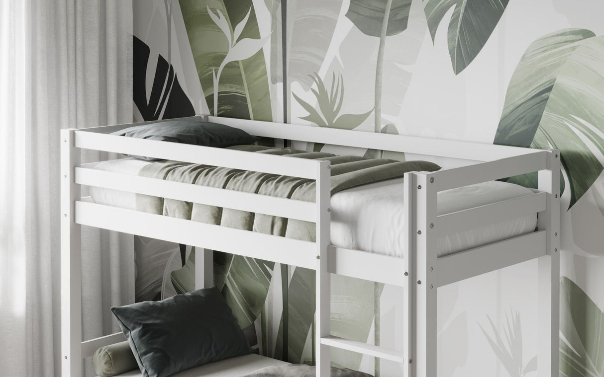 Flair Callisto Shorty Bunk Bed White
