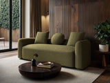 SOLACE+CO Cami 3 Seater Sofa Green Chenille