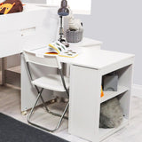 Flair Charlie Pull Out Desk White