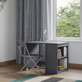 Flair Charlie Pull Out Desk Grey