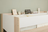 Flair Hampton L Shape Bunk Bed White & Oak
