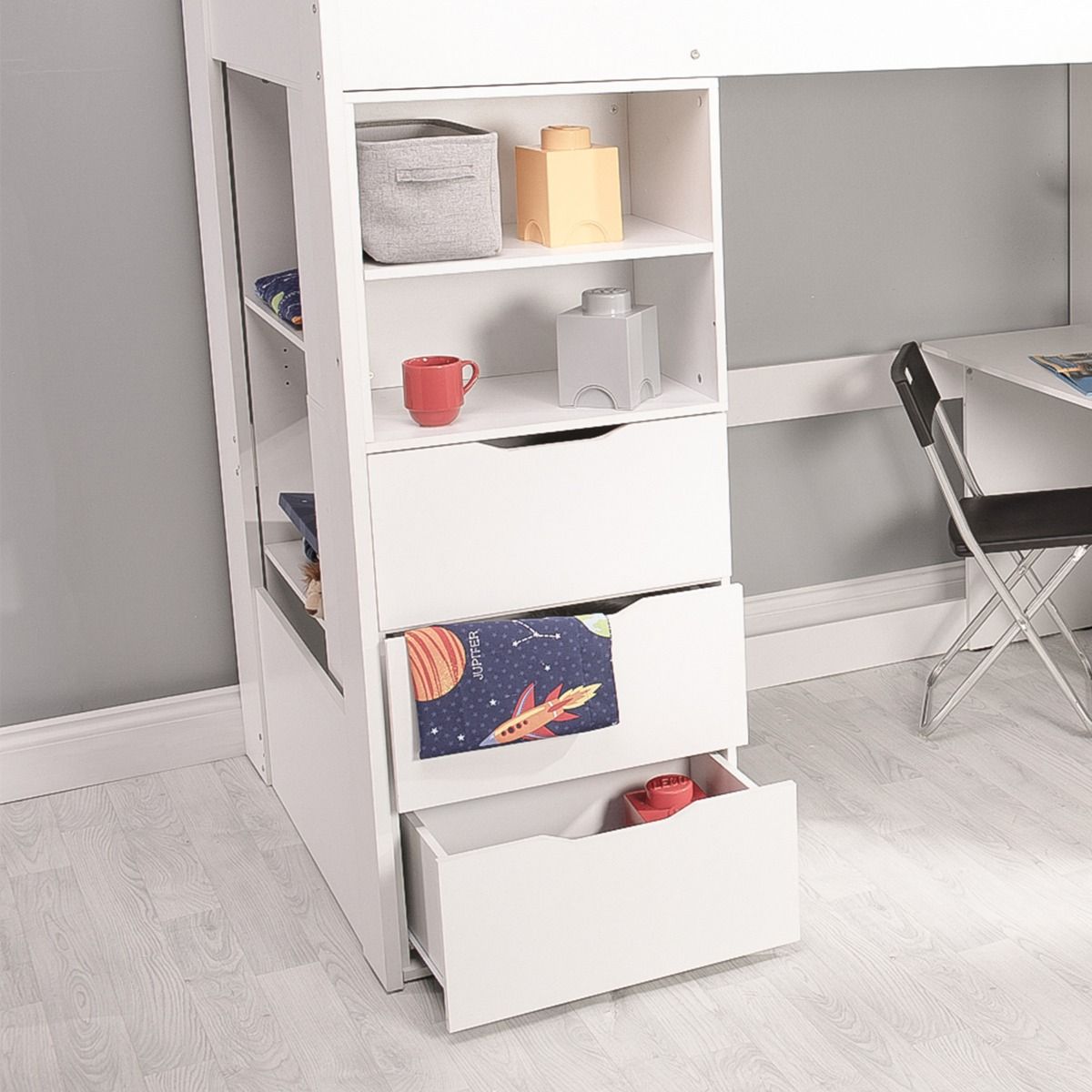 Flair Cosmic Wardrobe White
