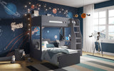 Flair Cosmic L Shaped Bunk Bed Grey